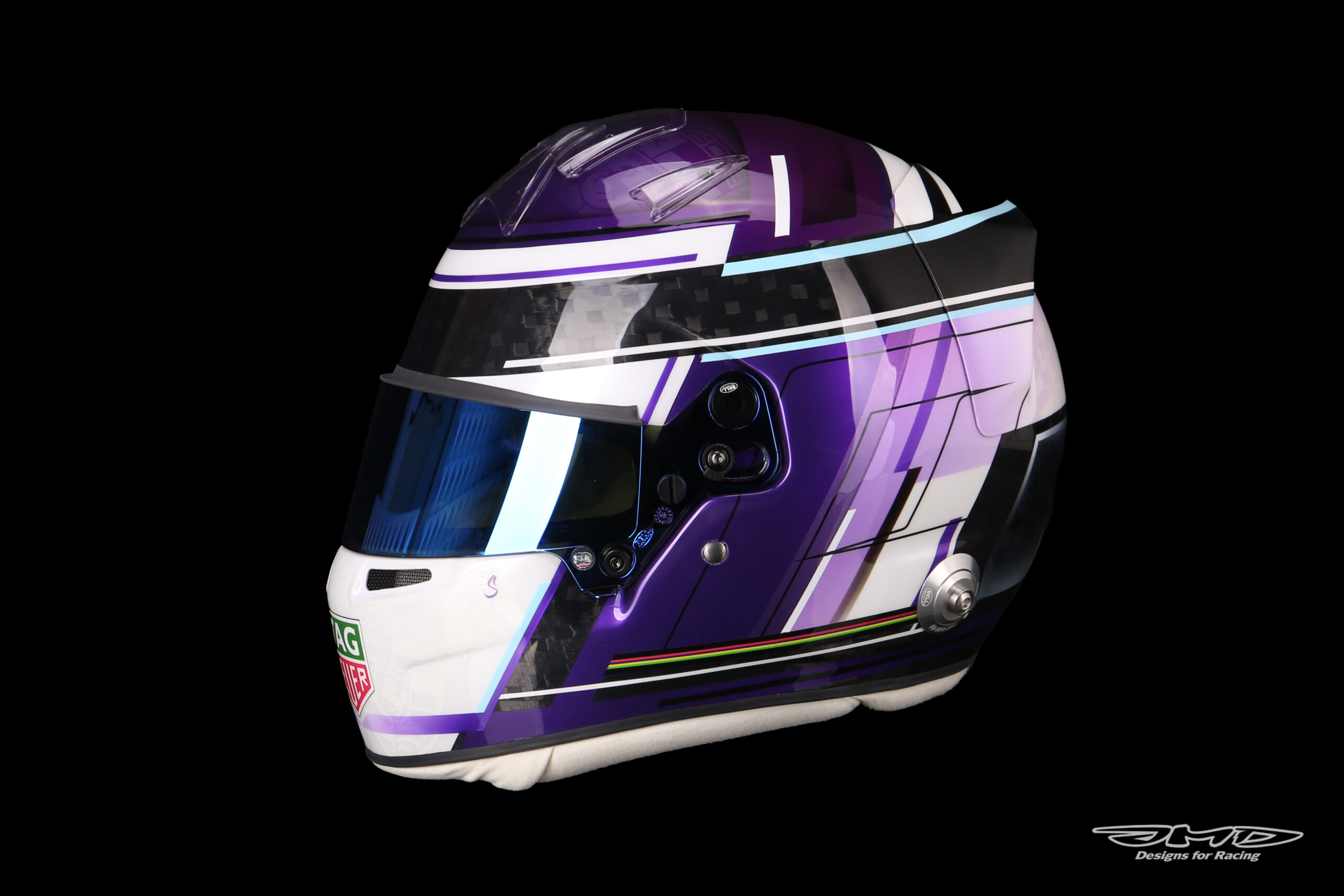 Formel E 2024 Helm Carbon